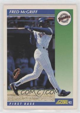 1992 Score - [Base] #7 - Fred McGriff [EX to NM]