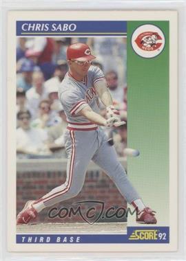 1992 Score - [Base] #70 - Chris Sabo