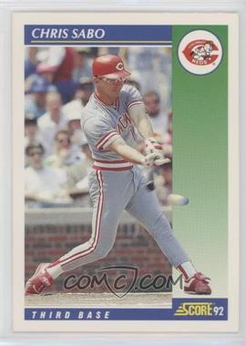 1992 Score - [Base] #70 - Chris Sabo