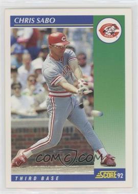 1992 Score - [Base] #70 - Chris Sabo