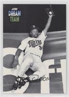 Dream Team - Kirby Puckett (Has Copyright Notation Under Card Number)