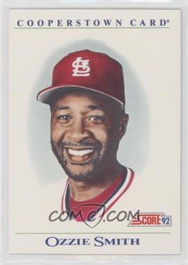 1992 Score - Factory Set Inserts #B9 - Ozzie Smith