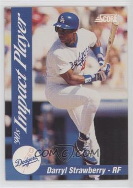 1992 Score - Impact Players #59 - Darryl Strawberry