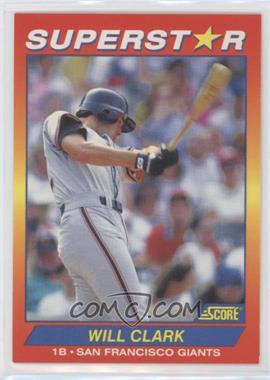 1992 Score 100 Hottest Players - Box Set [Base] #24 - Will Clark [EX to NM]