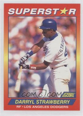 1992 Score 100 Hottest Players - Box Set [Base] #55 - Darryl Strawberry