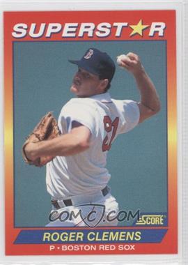 1992 Score 100 Hottest Players - Box Set [Base] #74 - Roger Clemens