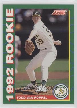 1992 Score Glossy Rookies - Box Set [Base] #1 - Todd Van Poppel