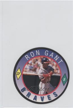 1992 Score Hardee's/Coca-Cola Major League Line-Up Discs - Restaurant [Base] #21 - Ron Gant