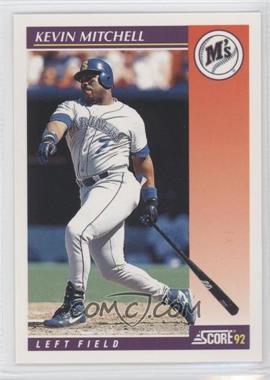 1992 Score Rookie & Traded - [Base] #18T - Kevin Mitchell