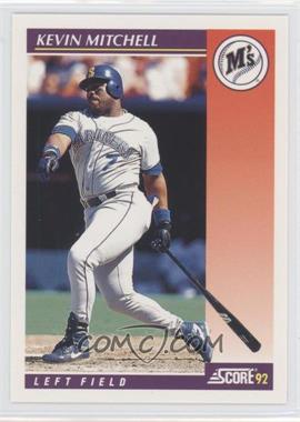 1992 Score Rookie & Traded - [Base] #18T - Kevin Mitchell