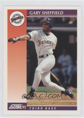 1992 Score Rookie & Traded - [Base] #1T - Gary Sheffield