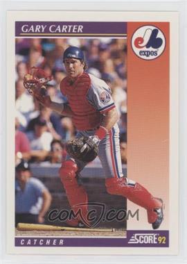 1992 Score Rookie & Traded - [Base] #59T - Gary Carter