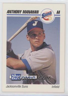 1992 SkyBox Pre-Rookie - AA Packs #154 - Anthony Manahan