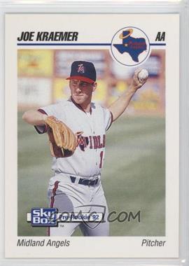 1992 SkyBox Pre-Rookie - AA Packs #197 - Joe Kraemer
