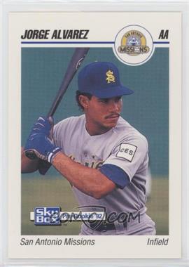 1992 SkyBox Pre-Rookie - AA Packs #241 - Jorge Alvarez