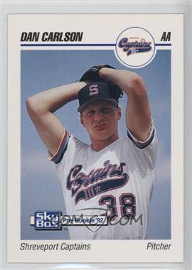 1992 SkyBox Pre-Rookie - AA Packs #254 - Dan Carlson