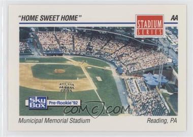 1992 SkyBox Pre-Rookie - AA Packs #297 - "Home Sweet Home" - Municipal Memorial Stadium