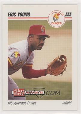 1992 SkyBox Pre-Rookie - AAA Packs #11 - Eric Young