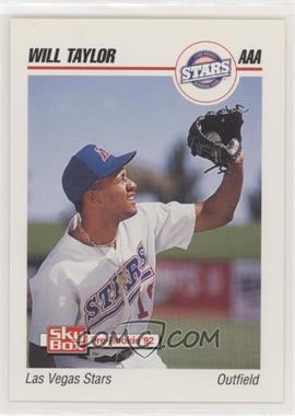1992 SkyBox Pre-Rookie - AAA Packs #118 - Will Taylor