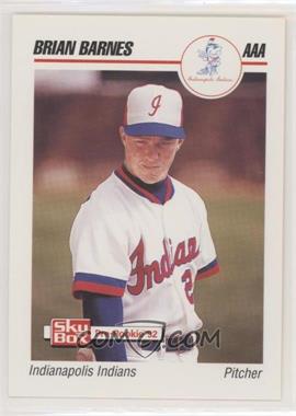 1992 SkyBox Pre-Rookie - AAA Packs #85 - Brian Barnes
