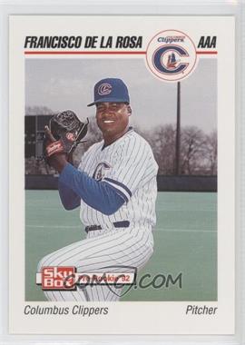 1992 SkyBox Pre-Rookie - Columbus Clippers #103 - Francisco de la Rosa