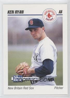 1992 SkyBox Pre-Rookie - New Britain Red Sox #494 - Ken Ryan