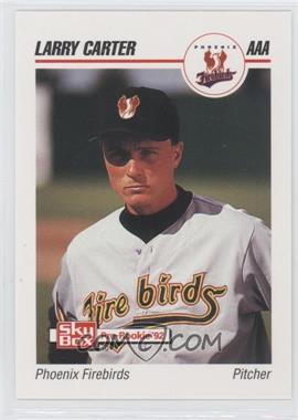 1992 SkyBox Pre-Rookie - Phoenix Firebirds Phoenix Card Supply #378 - Larry Carter