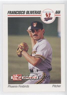 1992 SkyBox Pre-Rookie - Phoenix Firebirds Phoenix Card Supply #391 - Francisco Oliveras
