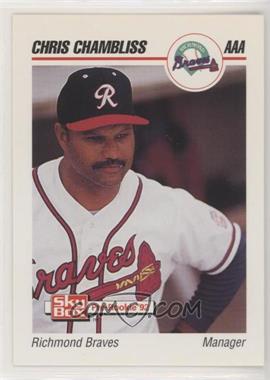 1992 SkyBox Pre-Rookie - Richmond Braves Triple A All-Star Game #449 - Chris Chambliss