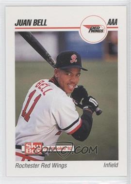 1992 SkyBox Pre-Rookie - Rochester Red Wings #451 - Juan Bell