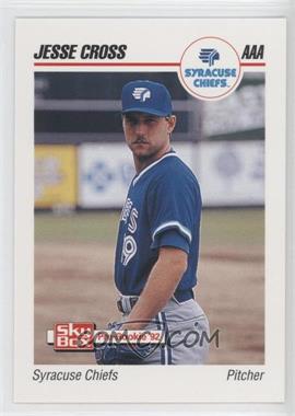 1992 SkyBox Pre-Rookie - Syracuse Chiefs #503 - Jesse Cross