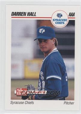 1992 SkyBox Pre-Rookie - Syracuse Chiefs #507 - Darren Hall