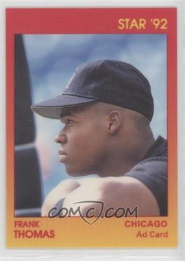 1992 Star - Ad Cards #_FRTH - Frank Thomas