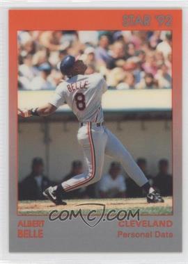 1992 Star Albert Belle - [Base] #9 - Albert Belle