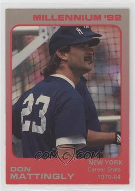 1992 Star Millennium - [Base] #37 - Don Mattingly /750