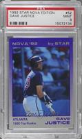 David Justice [PSA 9 MINT] #/500