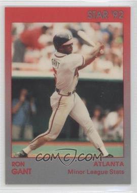 1992 Star Ron Gant - [Base] #2 - Ron Gant Minor League Stats