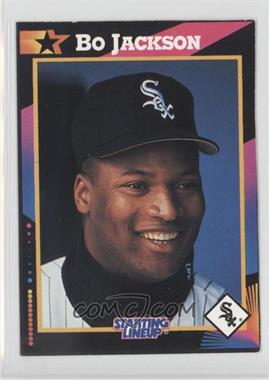 1992 Starting Lineup Cards - [Base] - Black Back Sheet Hand Cut Singles #_BOJA.2 - Bo Jackson (Portrait)