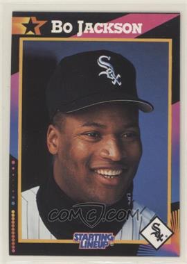 1992 Starting Lineup Cards - [Base] - Black Back Sheet Hand Cut Singles #_BOJA.2 - Bo Jackson (Portrait)
