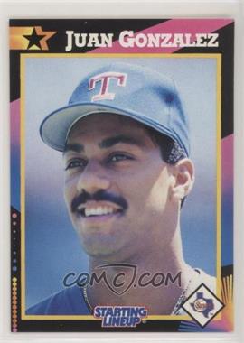 1992 Starting Lineup Cards - [Base] #_JUGO - Juan Gonzalez