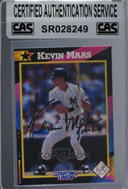 1992 Starting Lineup Cards - [Base] #_KEMA - Kevin Maas [CAS Certified Sealed]