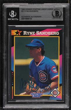 1992 Starting Lineup Cards - [Base] #_RYSA - Ryne Sandberg [BAS BGS Authentic]