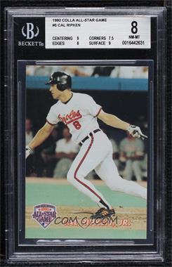 1992 The Colla Collection All-Stars - Box Set [Base] #5 - Cal Ripken Jr. /25000 [BGS 8 NM‑MT]