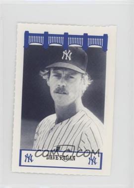 1992 The Wiz/Fisher New York Yankees of the '70's - [Base] #_DAPA - Dave Pagan