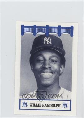 1992 The Wiz/Minolta New York Yankees of the '80's - [Base] #_WIRA - Willie Randolph