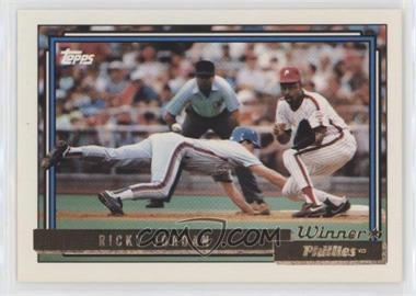 1992 Topps - [Base] - Gold Winner #103 - Ricky Jordan