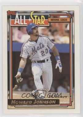 1992 Topps - [Base] - Gold Winner #388 - All-Star - Howard Johnson