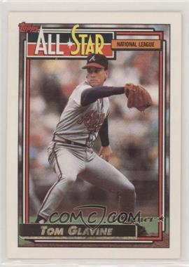 1992 Topps - [Base] - Gold Winner #395 - All-Star - Tom Glavine