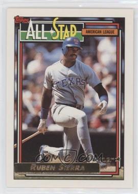 1992 Topps - [Base] - Gold Winner #403 - All-Star - Ruben Sierra