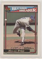 Record Breaker - Nolan Ryan (Small Topps Gold Logo on Back)